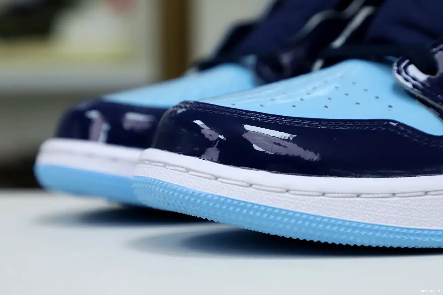RETRO HIGH Kimikick JORDAN OG CHILL' AIR 1 'BLUE WMNS 0414